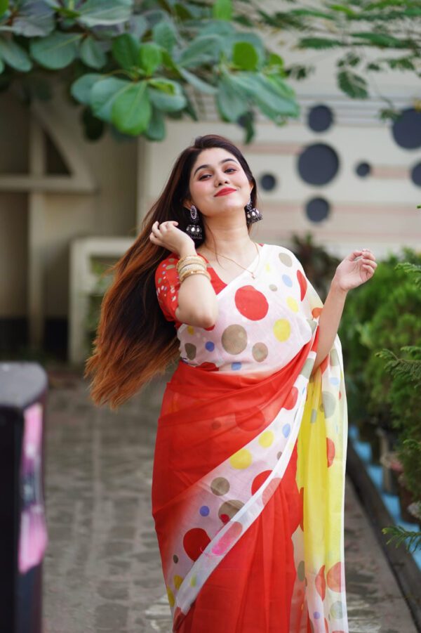 Silk Saree with bp  TS-7001 - Image 2